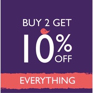 !!! Buy 2 Get 10% Off Everything !!!